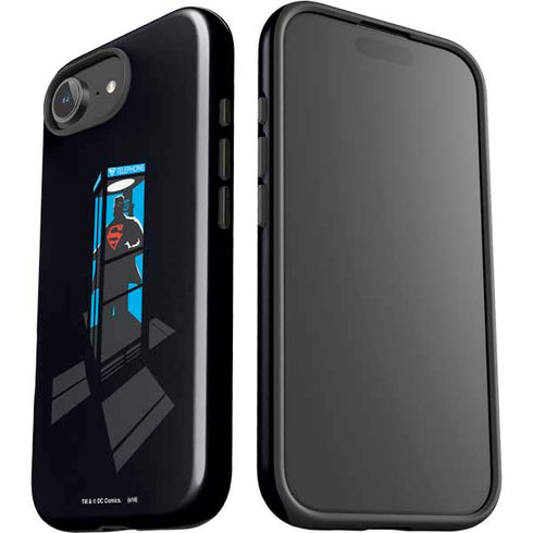 DC Comics Superman Phone booth iPhone 16e Impact Case