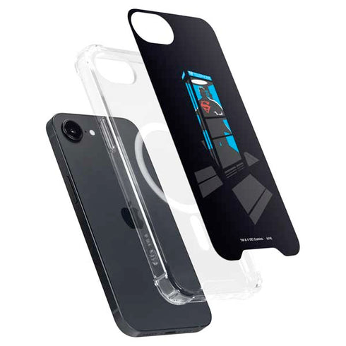 DC Comics Superman Phone booth iPhone 16e MagSafe Case