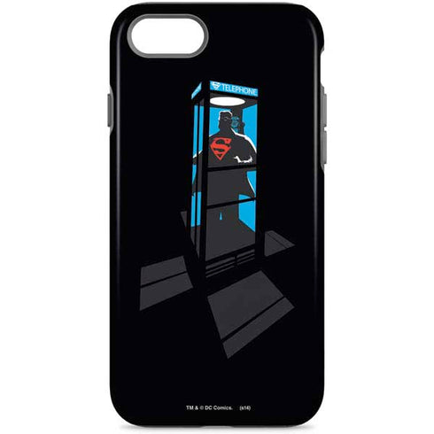 DC Comics Superman Phone booth iPhone Cases