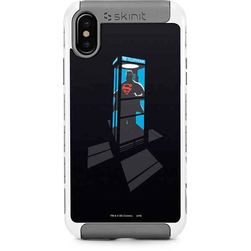 DC Comics Superman Phone booth iPhone Cases