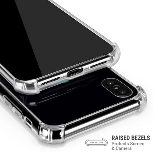 DC Comics Superman Phone booth iPhone X/XS Clear Case