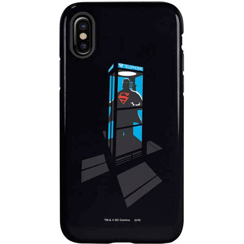DC Comics Superman Phone booth iPhone XS Pro Case