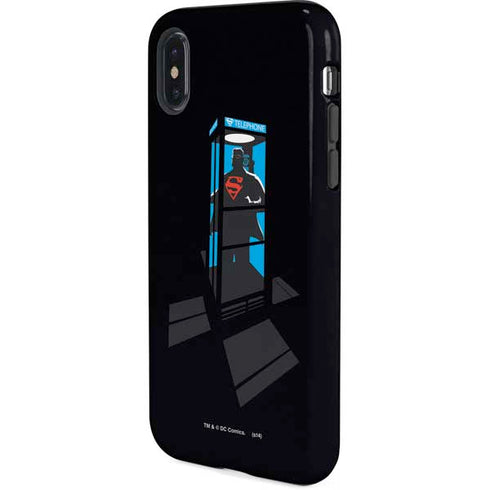 DC Comics Superman Phone booth iPhone XS Pro Case