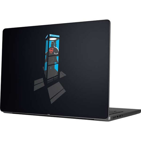 DC Comics Superman Phone booth Apple MacBook Pro 14-inch Skin