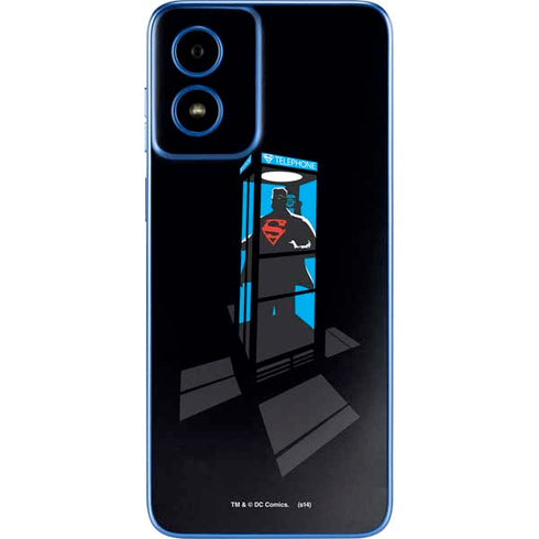 DC Comics Superman Phone booth Moto G Play 4G (2024) Skin