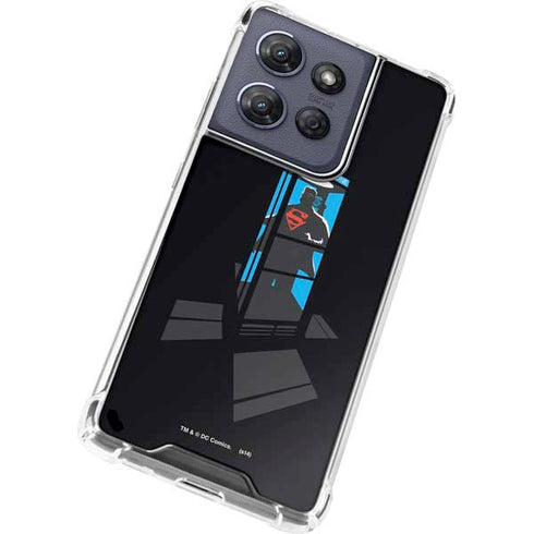 DC Comics Superman Phone booth Moto G Power 5G (2025) Clear Case