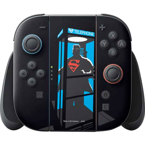 DC Comics Superman Phone booth Nintendo Switch 2 (2025) Joy-Con Controller Skin