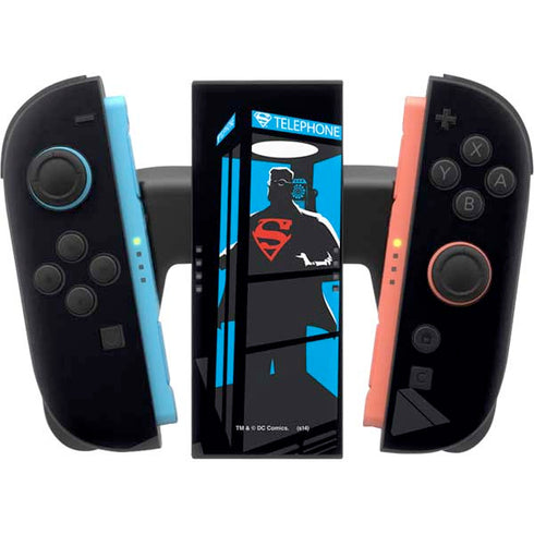 DC Comics Superman Phone booth Nintendo Switch 2 (2025) Joy-Con Controller Skin