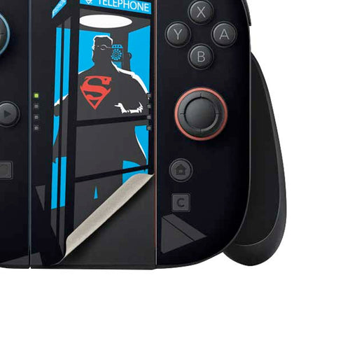 DC Comics Superman Phone booth Nintendo Switch 2 (2025) Joy-Con Controller Skin