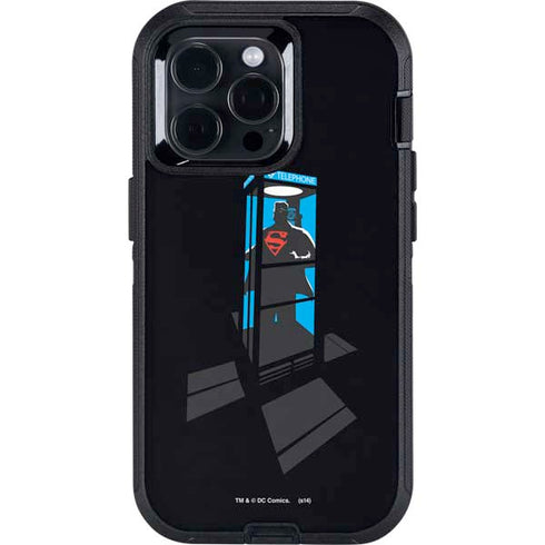 DC Comics Superman Phone booth Otterbox Defender iPhone Skin