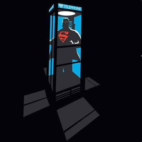 DC Comics Superman Phone booth PS4 Console Skin