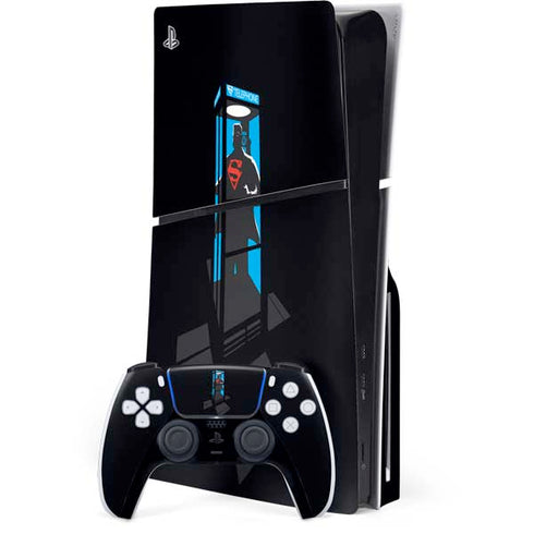 DC Comics Superman Phone booth PlayStation PS5 Skins