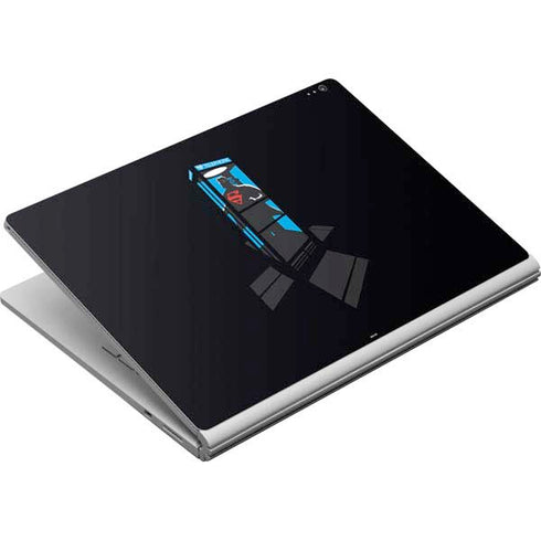 DC Comics Superman Phone booth Surface Book Skin