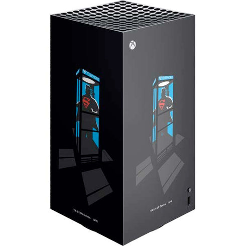 DC Comics Superman Phone booth XBox Series X Digital Edition Console Skin