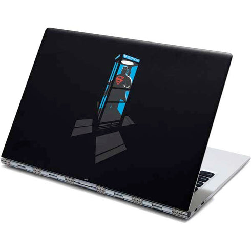 DC Comics Superman Phone booth Yoga 910 2-in-1 14in Touch-Screen Skin