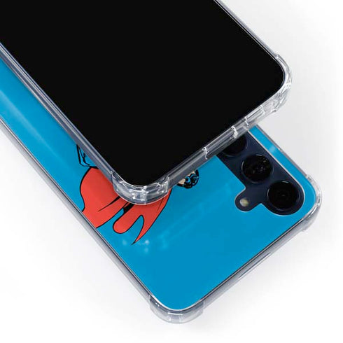 DC Comics Superman Classic Art Pose Galaxy A55 5G Clear Case