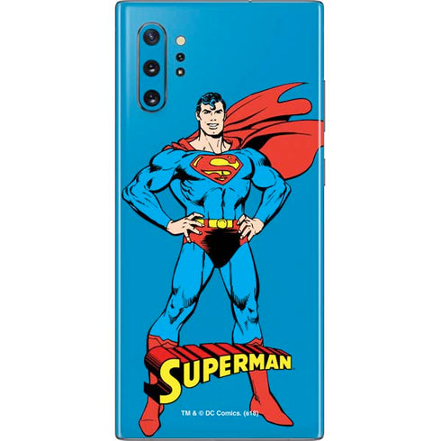 DC Comics Superman Classic Art Pose Galaxy Note 10 Plus Skin