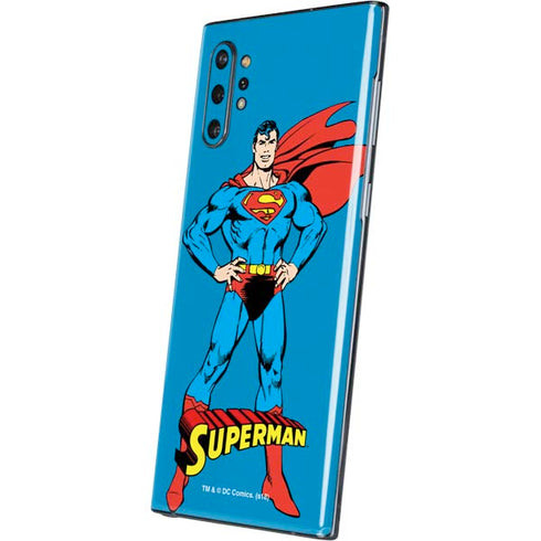 DC Comics Superman Classic Art Pose Galaxy Note 10 Plus Skin