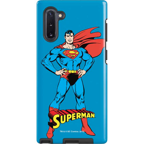 DC Comics Superman Classic Art Pose Galaxy Cases