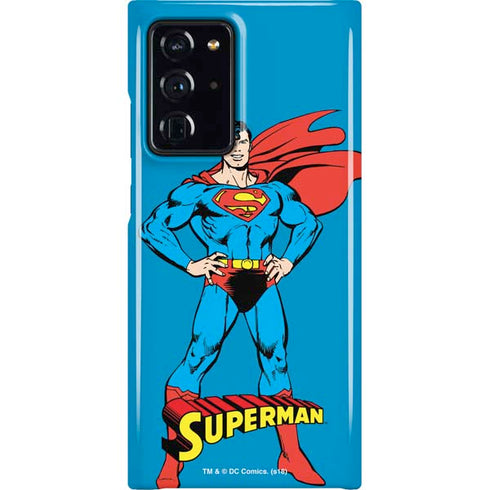 DC Comics Superman Classic Art Pose Galaxy Cases