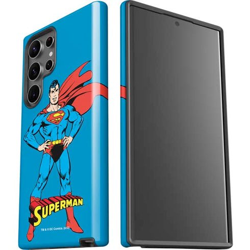 DC Comics Superman Classic Art Pose Galaxy S23 Ultra Pro Case