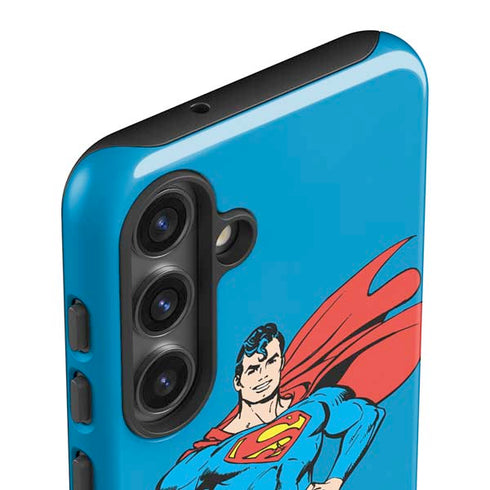 DC Comics Superman Classic Art Pose Galaxy S25 Impact Case