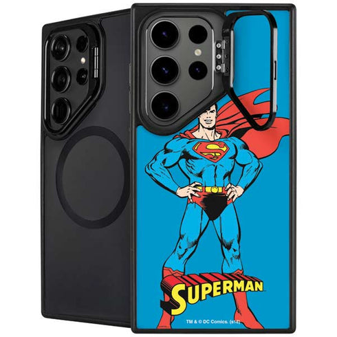DC Comics Superman Classic Art Pose Galaxy S24 Ultra Kickstand Case