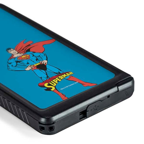 DC Comics Superman Classic Art Pose Galaxy S24 Ultra Waterproof Case