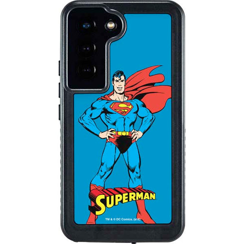 DC Comics Superman Classic Art Pose Galaxy S24 Waterproof Case