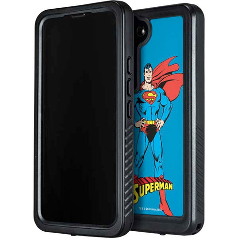 DC Comics Superman Classic Art Pose Galaxy S24 Waterproof Case