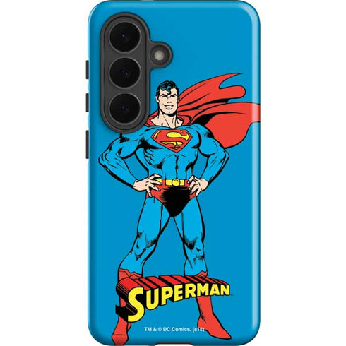 DC Comics Superman Classic Art Pose Galaxy S26 Plus Impact Case