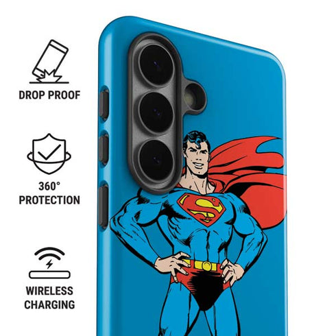 DC Comics Superman Classic Art Pose Galaxy S26 Plus Impact Case
