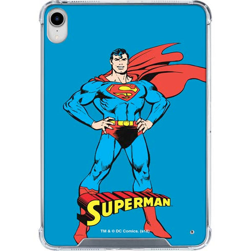 DC Comics Superman Classic Art Pose iPad 11th Gen (2025) Clear Case