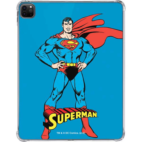DC Comics Superman Classic Art Pose iPad Pro 11in (2024) Clear Case