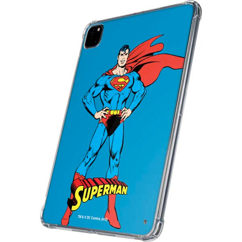 DC Comics Superman Classic Art Pose iPad Pro 11in (2024) Clear Case