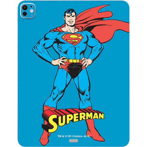 DC Comics Superman Classic Art Pose iPad Pro 13in M4 (2024) Skin