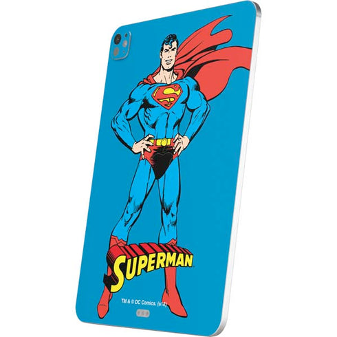 DC Comics Superman Classic Art Pose iPad Pro 13in M4 (2024) Skin