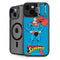 DC Comics Superman Classic Art Pose iPhone 14 Plus Kickstand Case