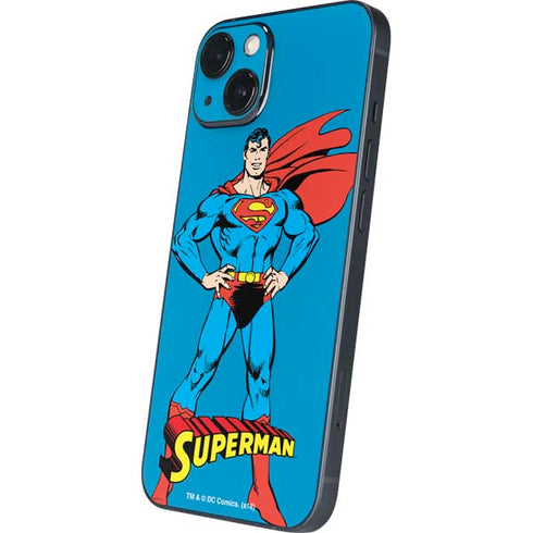 DC Comics Superman Classic Art Pose iPhone Skins