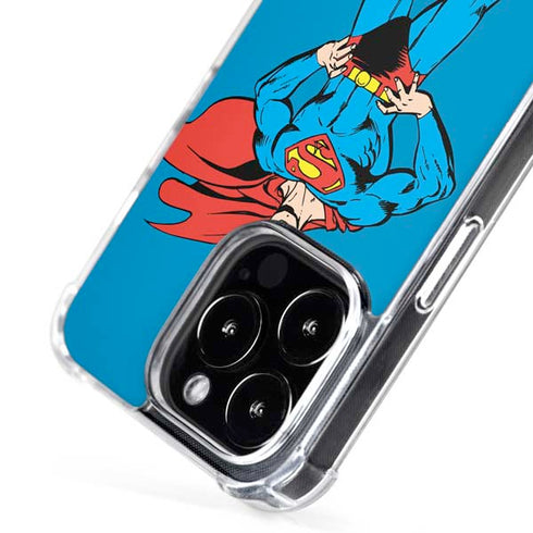 DC Comics Superman Classic Art Pose iPhone 16 Pro MagSafe Case