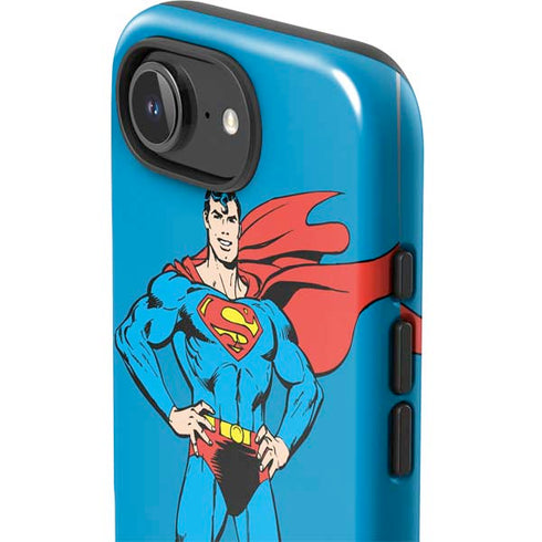 DC Comics Superman Classic Art Pose iPhone 16e Impact Case