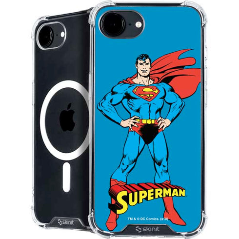 DC Comics Superman Classic Art Pose iPhone 16e MagSafe Case
