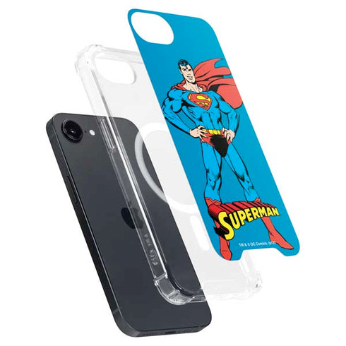 DC Comics Superman Classic Art Pose iPhone 16e MagSafe Case