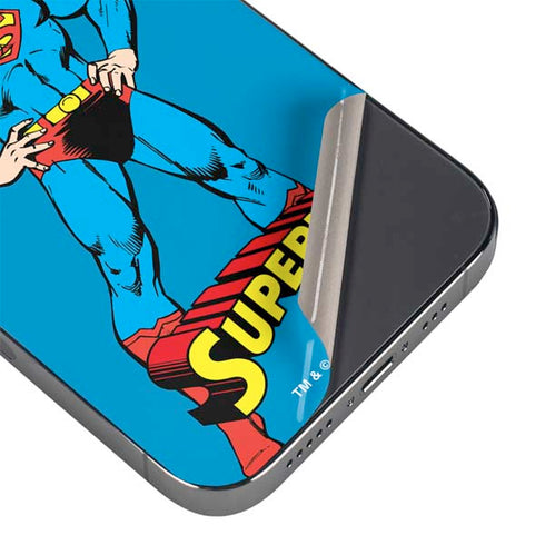 DC Comics Superman Classic Art Pose iPhone 16e Skin