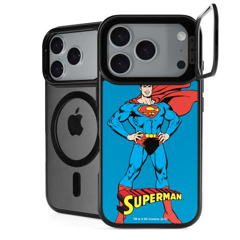 DC Comics Superman Classic Art Pose iPhone 18 Pro Kickstand Case