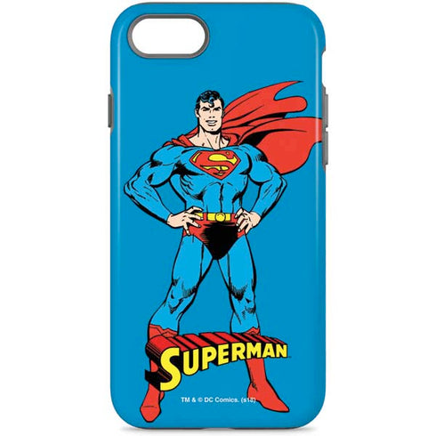 DC Comics Superman Classic Art Pose iPhone Cases