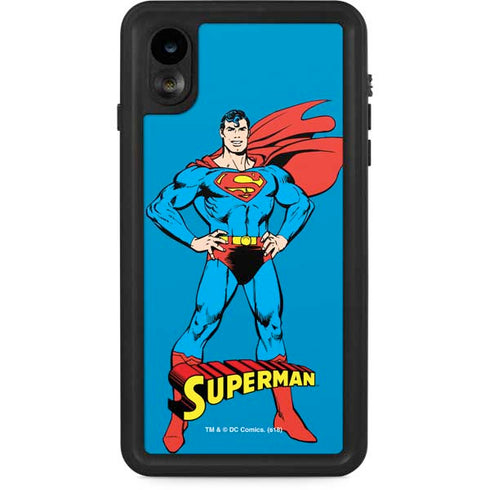 DC Comics Superman Classic Art Pose iPhone Cases