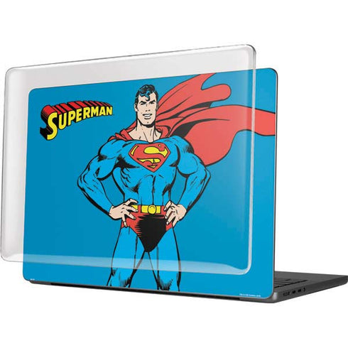 DC Comics Superman Classic Art Pose MacBook Pro 14in (2021-24) Case plus Skin