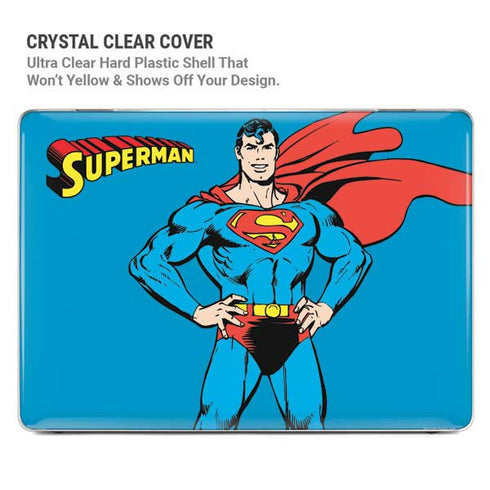 DC Comics Superman Classic Art Pose MacBook Pro 14in (2021-24) Case plus Skin