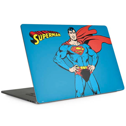 DC Comics Superman Classic Art Pose MacBook Skins